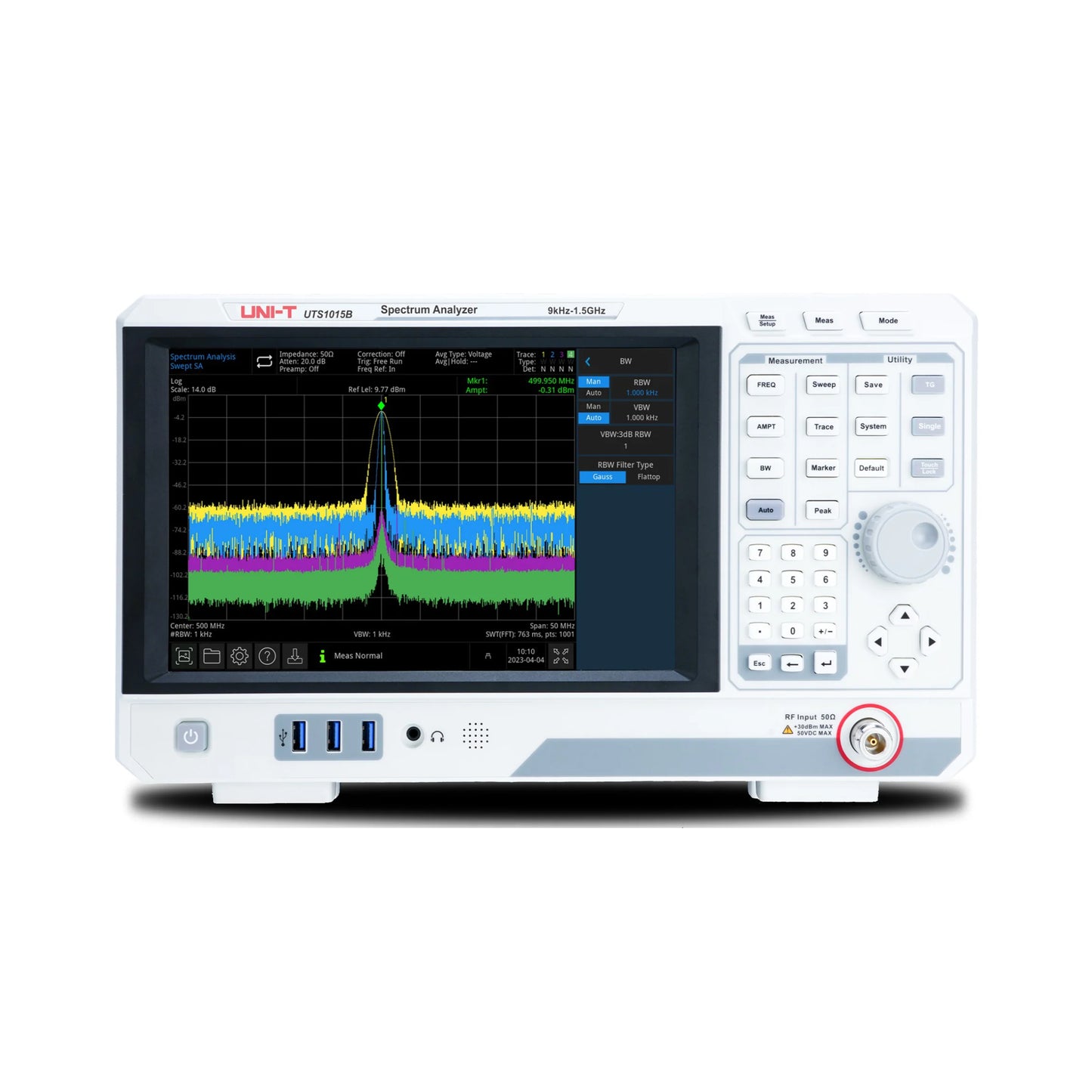 UNI-T UTS1015B Spectrum Analyzer 9kHz~1.5GHz